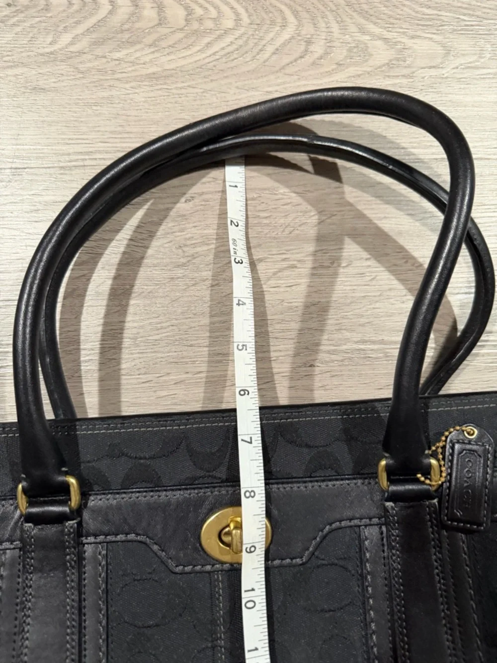 Coach shoulder tote